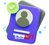 Tornar-se um membro do 688Bet é muito simples